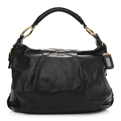 Prada Vitello Daino Hobo Inchiostro 1 of 8