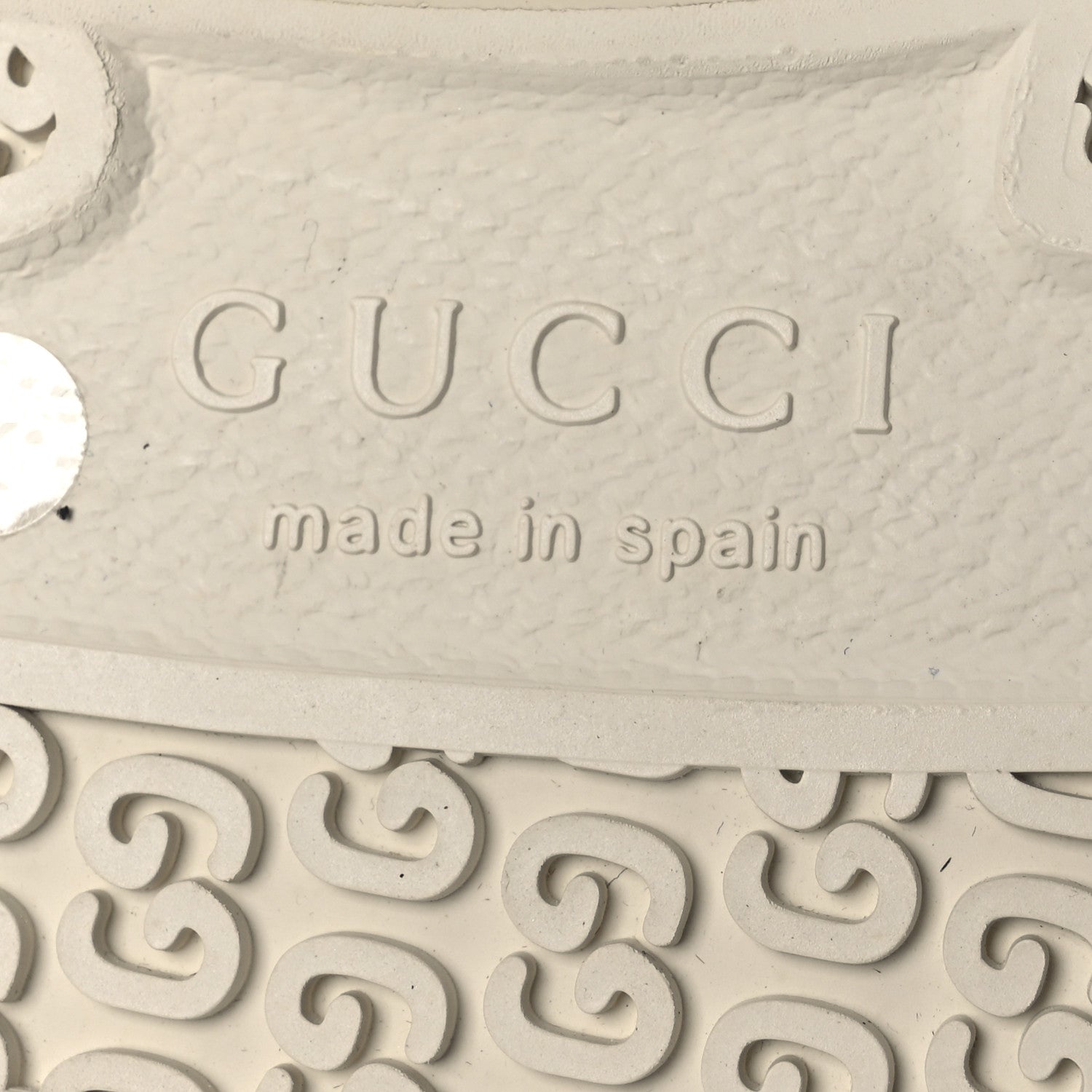 Gucci Monogram Suede Mens Tortuga High Top Sneakers 11 Beige Ebony Oatmeal Mystic White 8 of 12