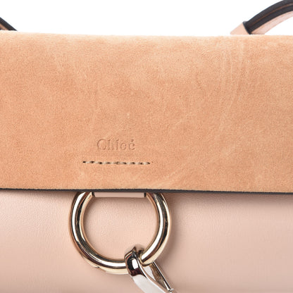 Chloe Calfskin Mini Faye Shoulder Bag Cement Pink 9 of 12