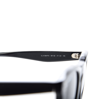 Celine Acetate Bevel Cat Sunglasses CL 41384/F/S Black 6 of 7