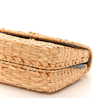 Gucci Glazed Wicker Mini Cestino Shoulder Bag Natural 10 of 10