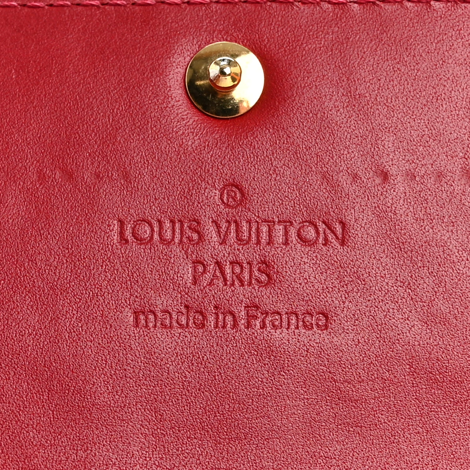 Louis Vuitton Vernis Sarah Wallet Pomme D'Amour 6 of 11