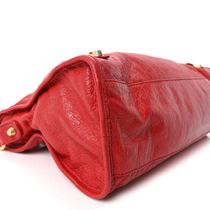 Balenciaga Agneau Giant 12 Gold Hardware City Rouge Lipstick 10 of 11