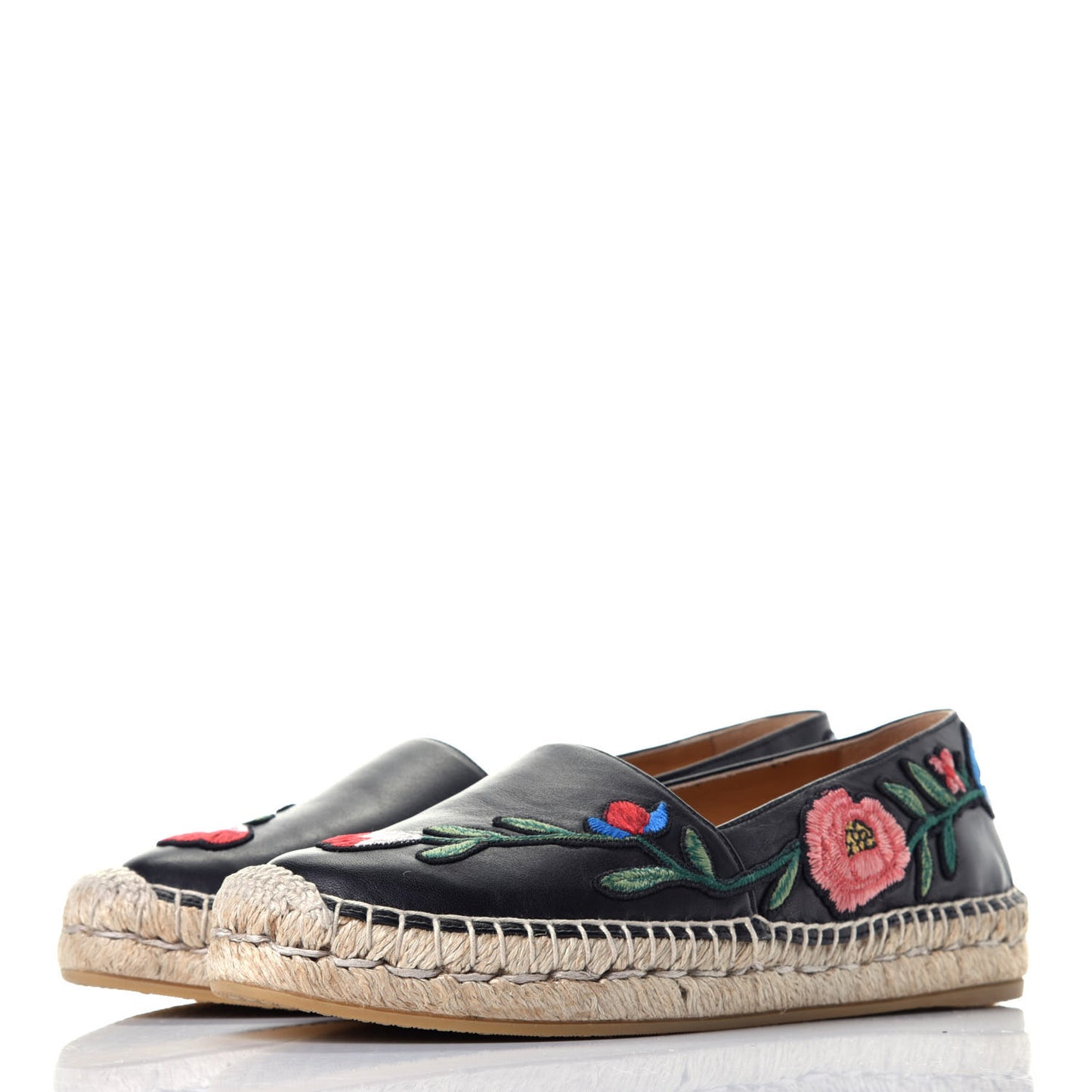 Nappa Ophelia Espadrilles 36 Black