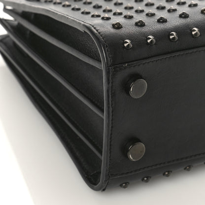Saint Laurent Calfskin Studded Nano Sac De Jour Black 7 of 8