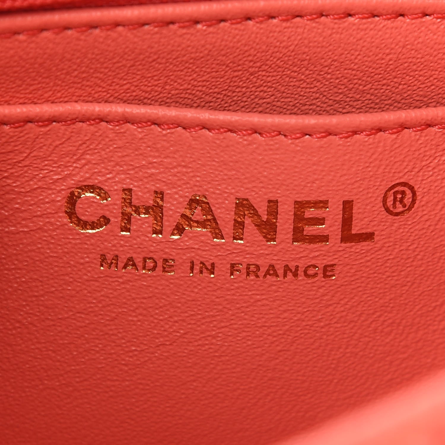 Chanel Tweed Quilted 2.55 Reissue Mini Flap Coral 6 of 9