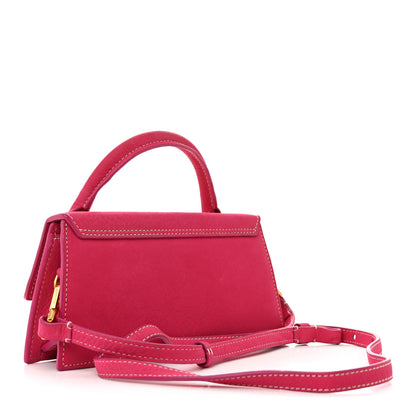 Jacquemus Nubuck Le Chiquito Long Dark Pink 3 of 14