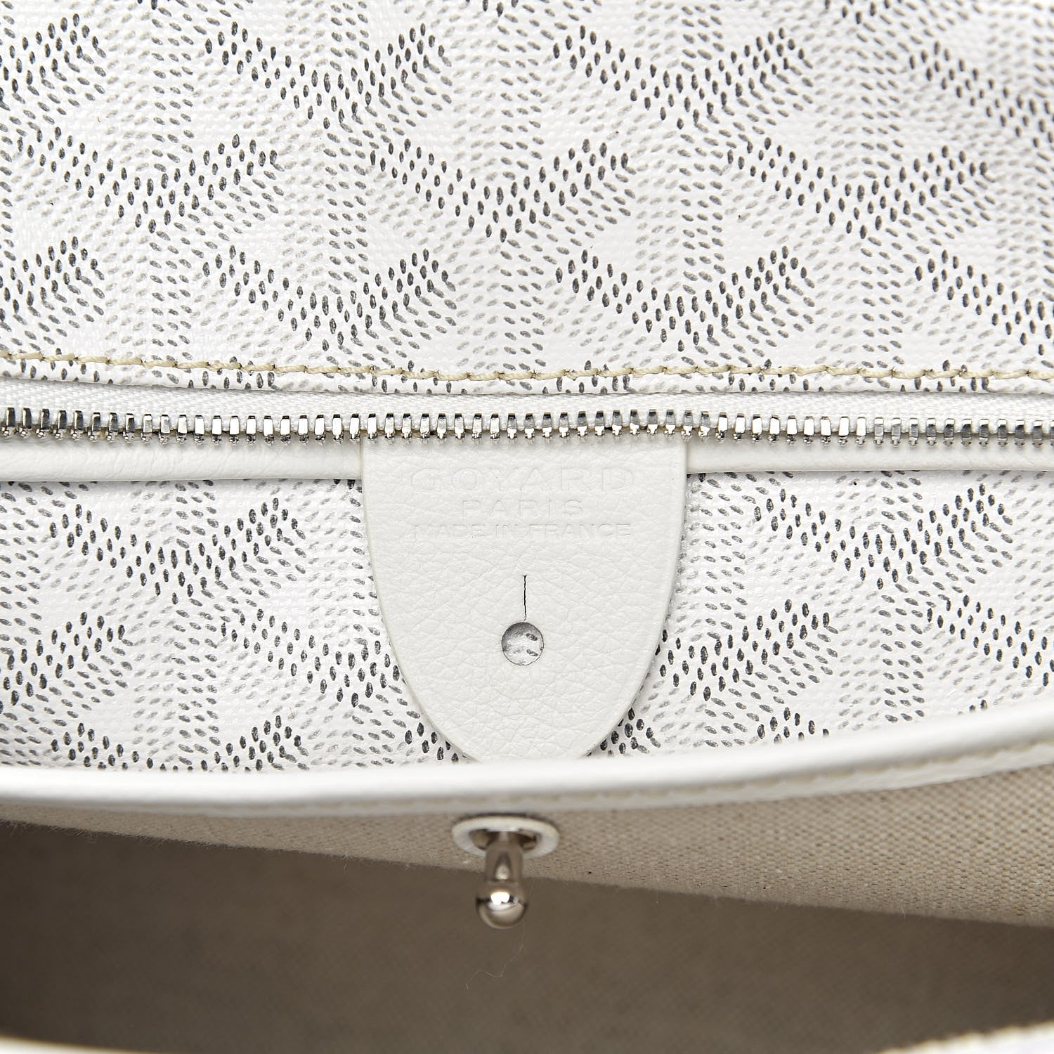 Goyard Goyardine Artois PM White 7 of 11