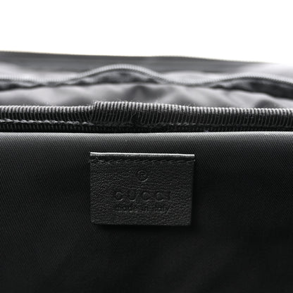Gucci GG Supreme Monogram Gran Turismo Suitcase Black Grey 5 of 9