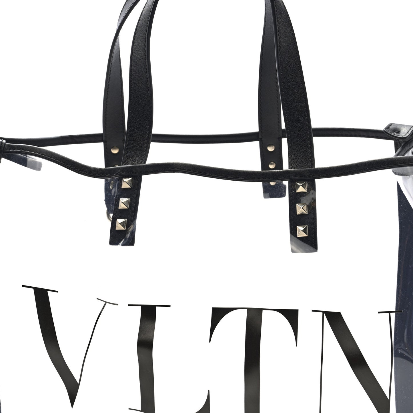 Plexy VLTN Shopping Bag Transparent