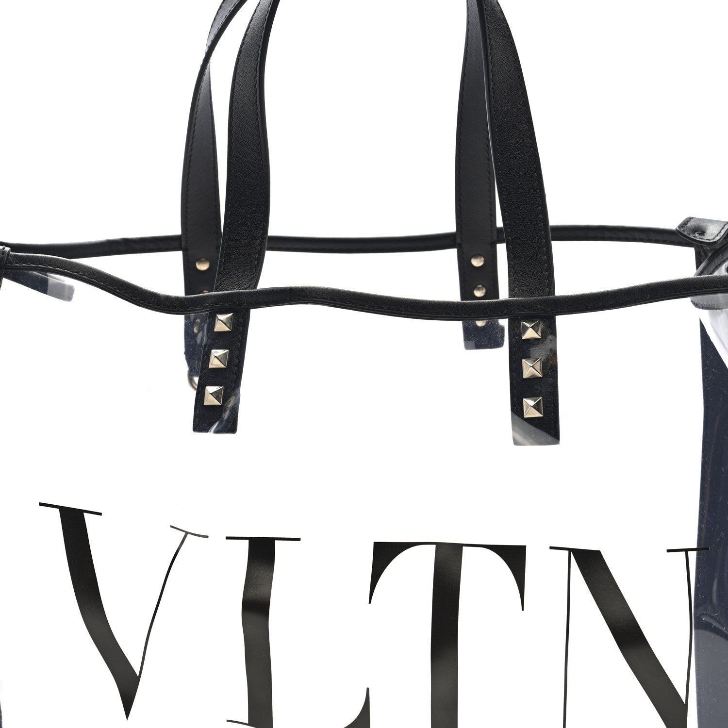 Valentino Garavani Plexy VLTN Shopping Bag Transparent 8 of 10