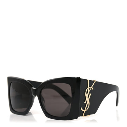 Saint Laurent Acetate Blaze Sunglasses SL M119 Black 1 of 8