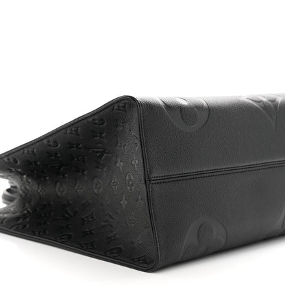 Louis Vuitton Empreinte Monogram Giant Onthego GM Black 8 of 10