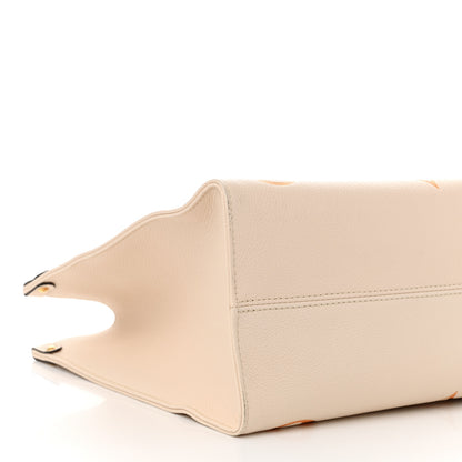 Louis Vuitton Empreinte Monogram Giant By The Pool Onthego MM Cream Saffron 8 of 11