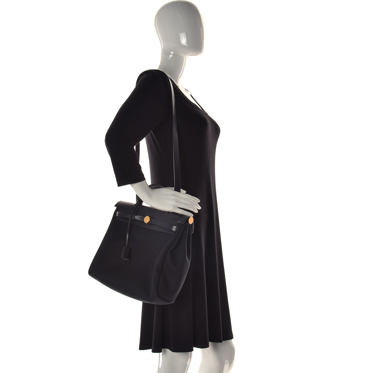 Military Toile Vache Hunter Herbag Zip PM 31 Black