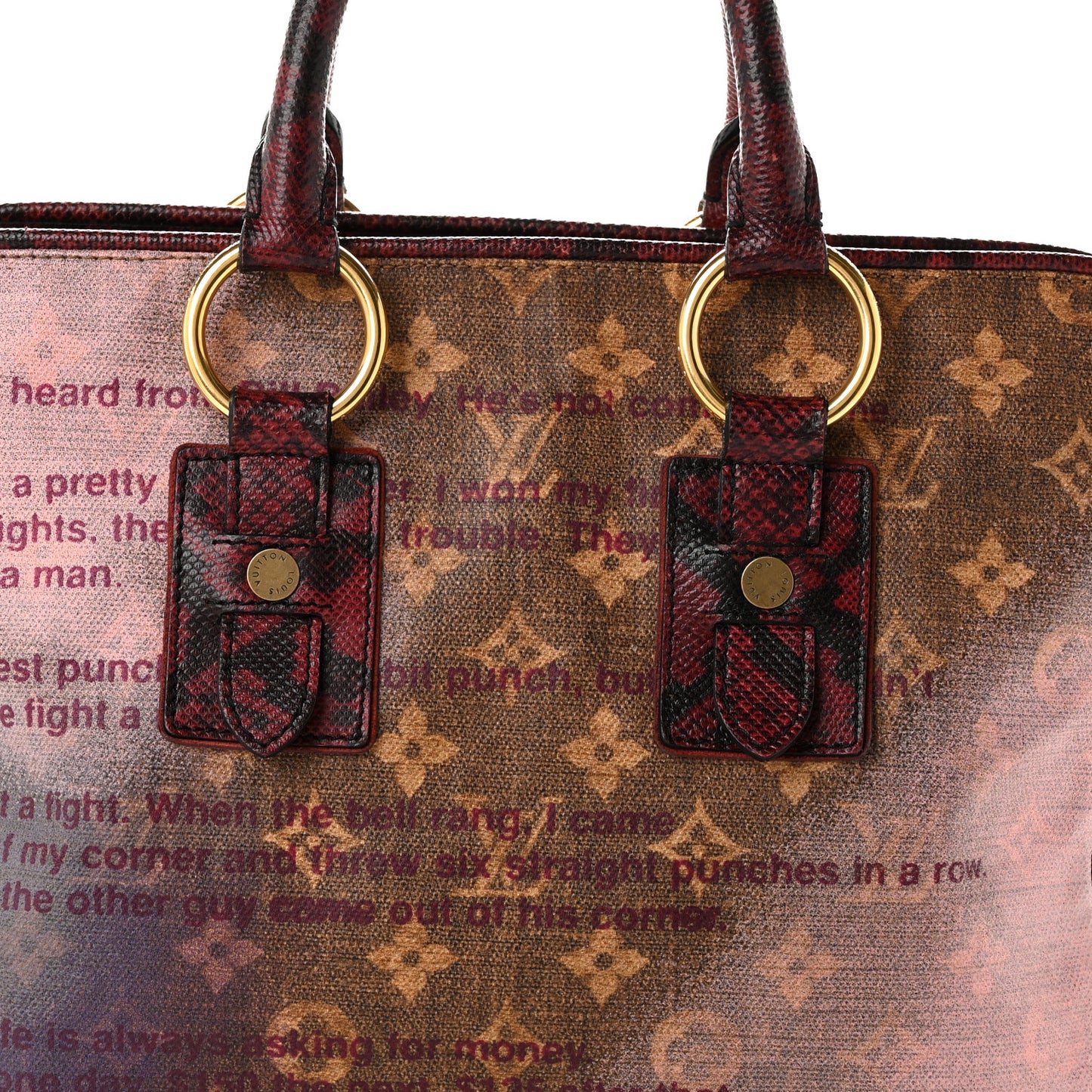 Monogram Karung Graduate Jokes Bag