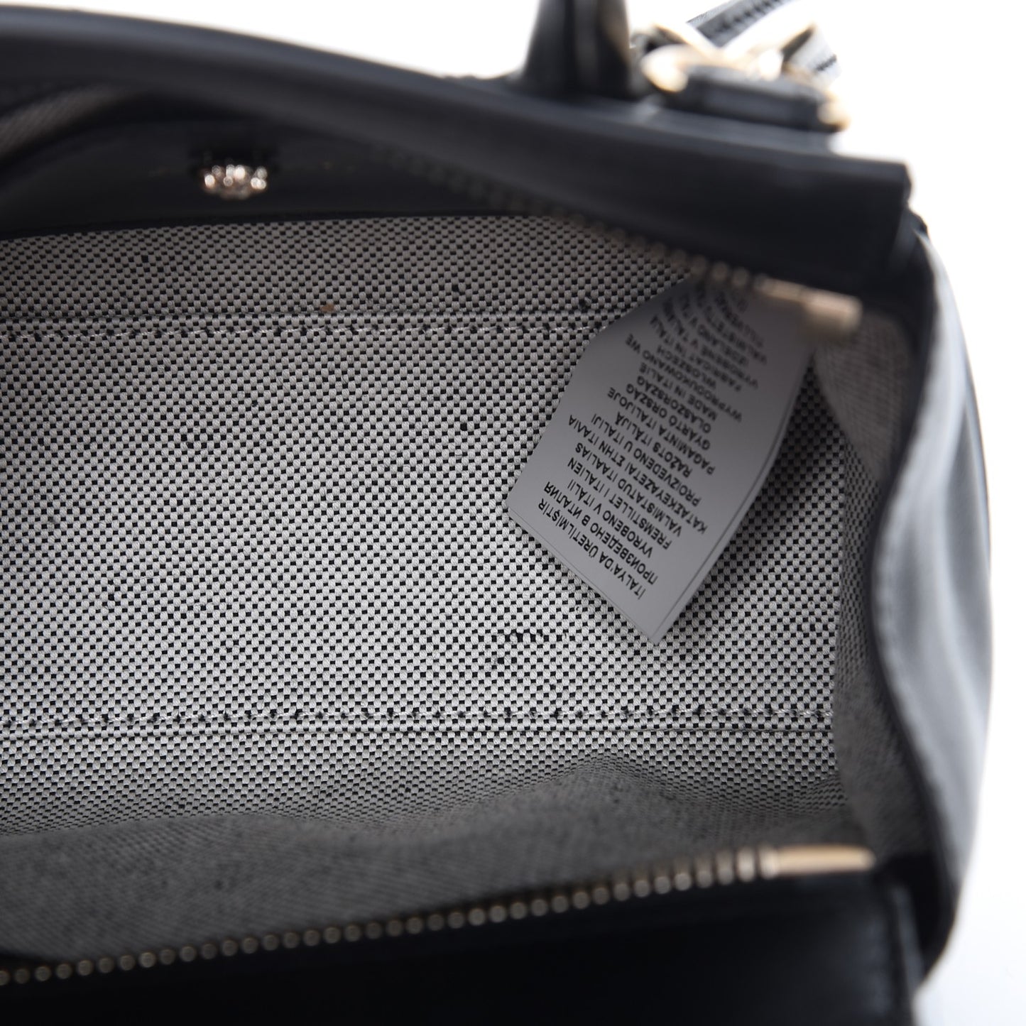 Calfskin Small Palazzo Empire Bag Black