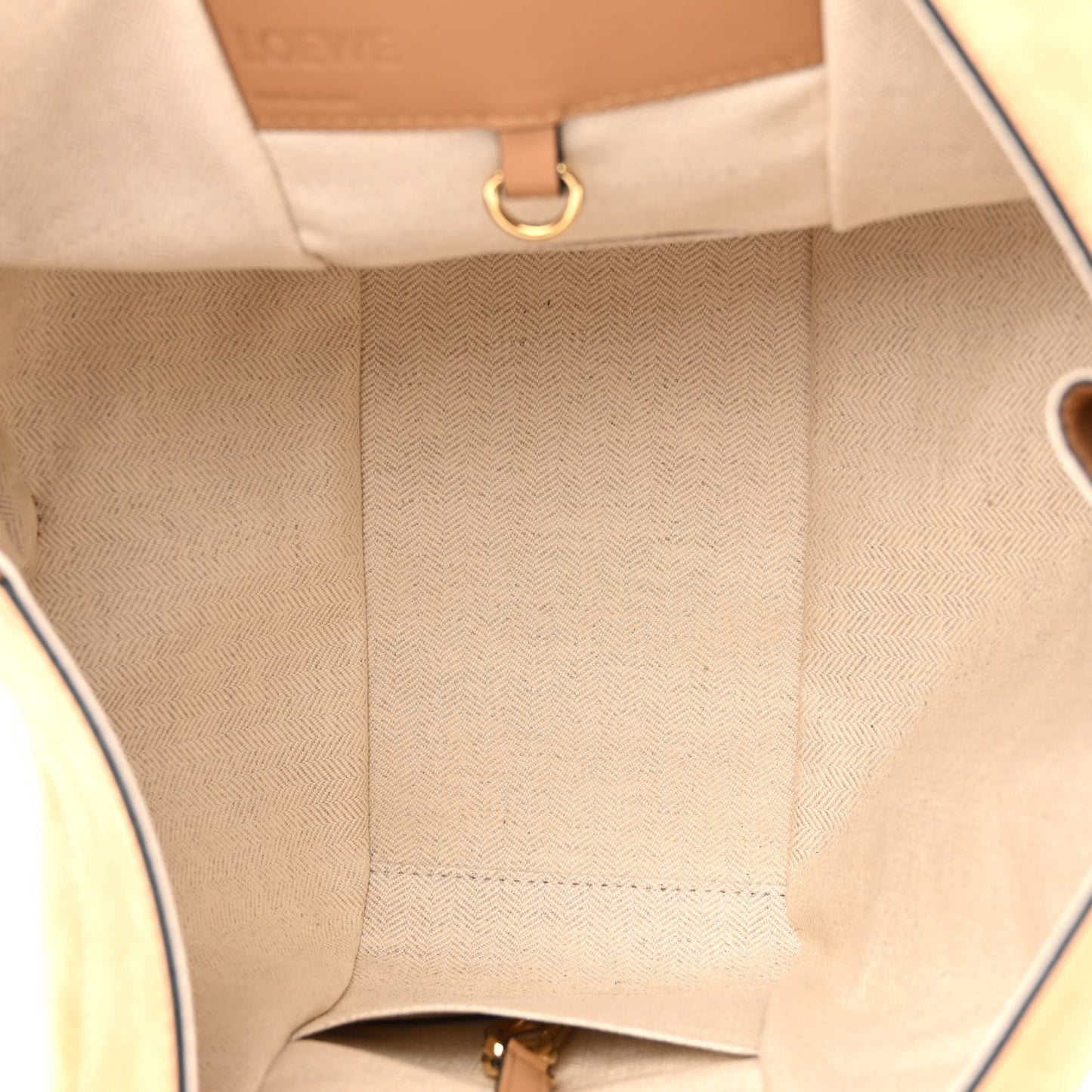 Calfskin Suede Small Hammock Shoulder Bag Warm Desert Milk