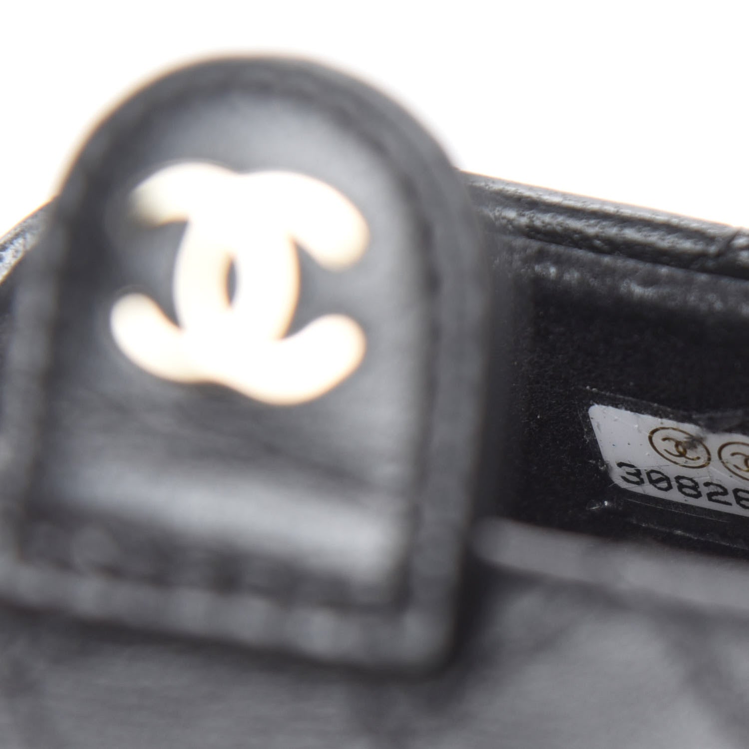Chanel Lambskin Quilted Airpods Pro Case With Chain Black 6 of 7