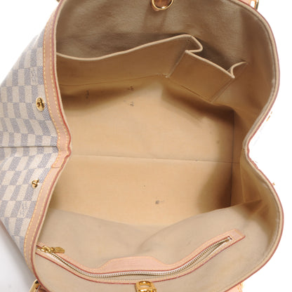 Louis Vuitton Damier Azur Hampstead MM 5 of 8