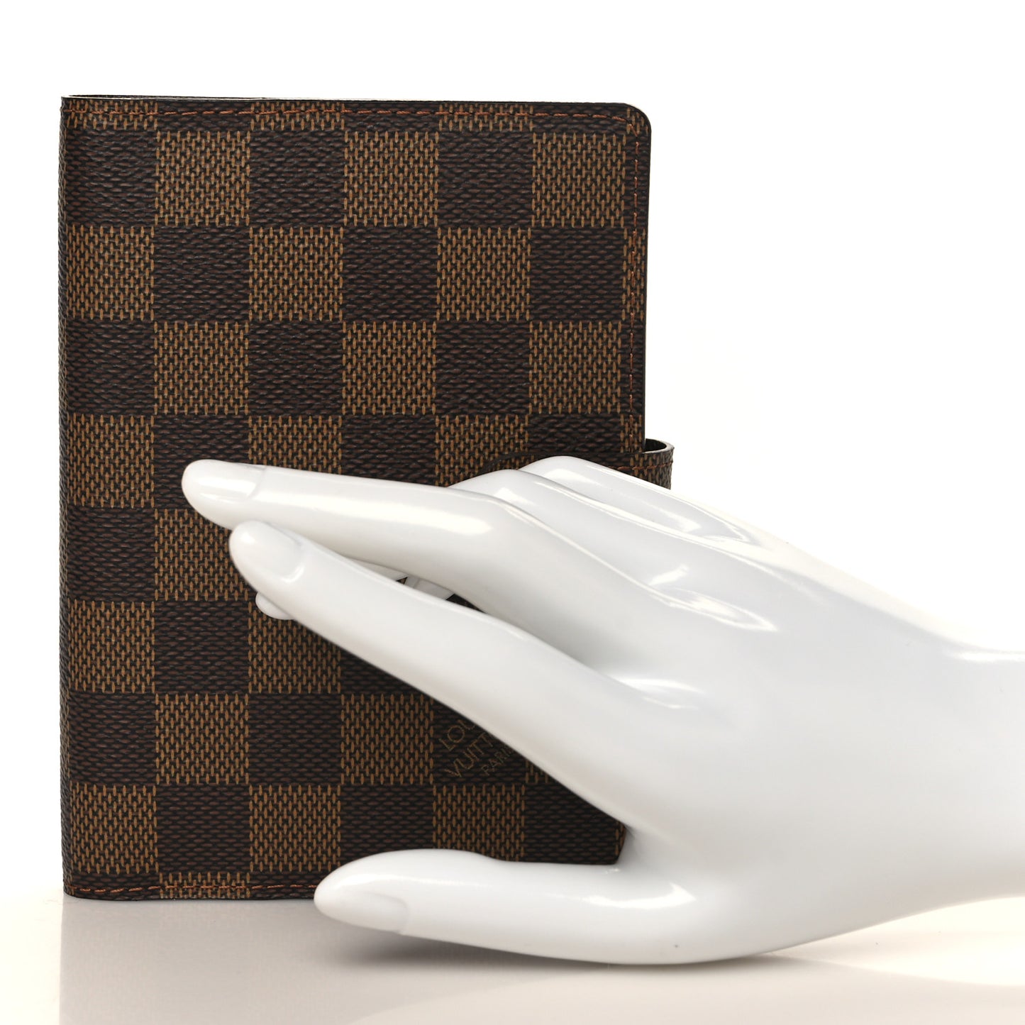 Damier Ebene Small Ring Agenda Cover