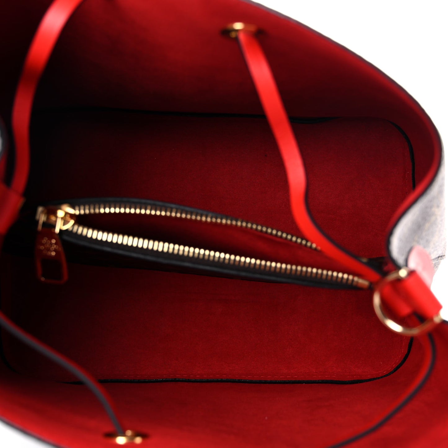 Monogram Braided Neonoe Coquelicot
