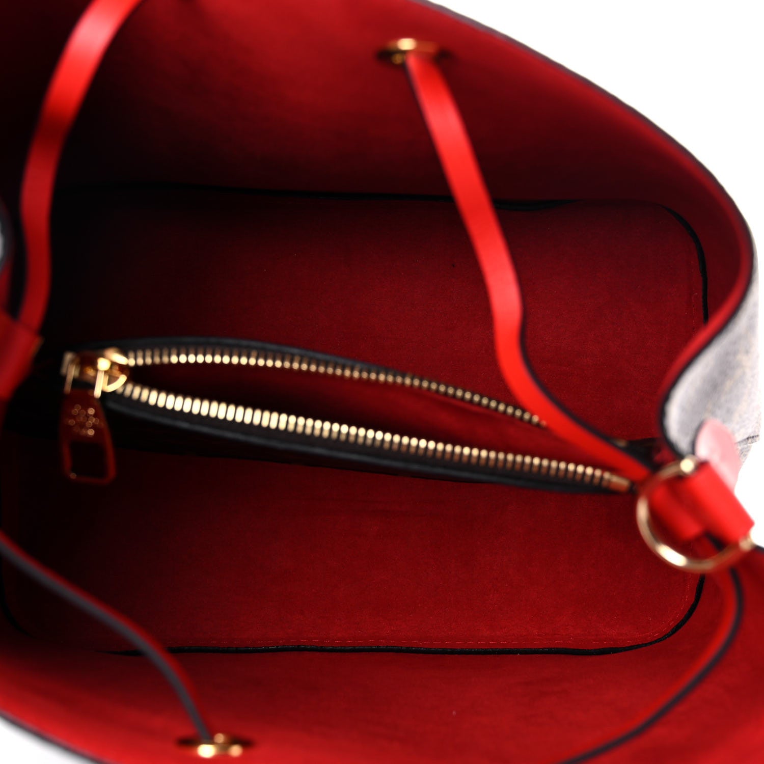 Louis Vuitton Monogram Braided Neonoe Coquelicot 6 of 9