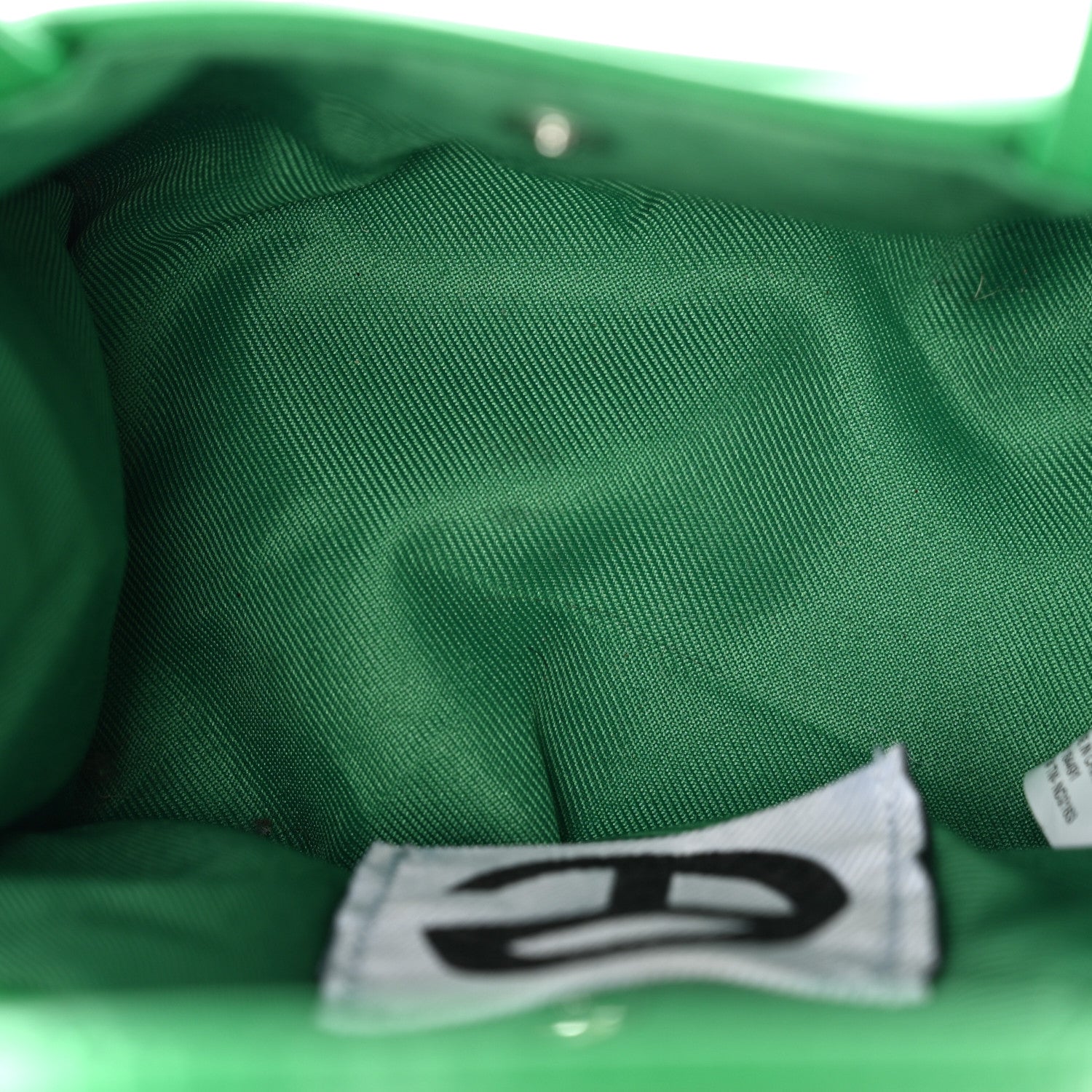 Telfar Vegan Leather Small Shopping Bag Greenscreen 5 of 10