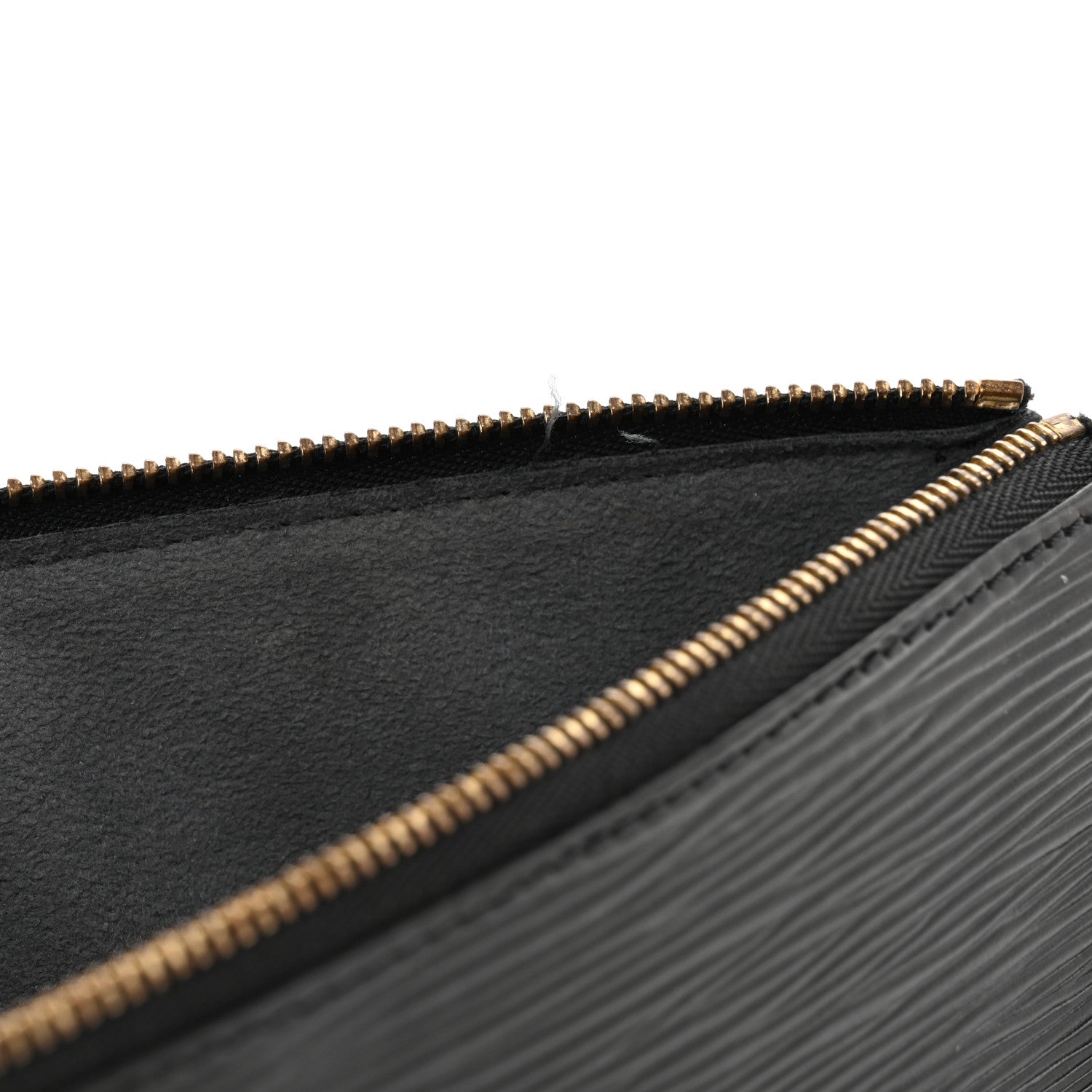 Louis Vuitton Epi Pochette Accessories 24 Black 12 of 13