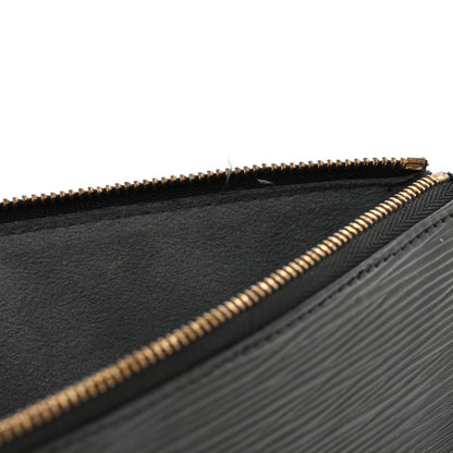 Louis Vuitton Epi Pochette Accessories 24 Black 12 of 13