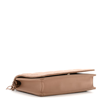 Christian Dior Ultra Matte Calfskin Cannage Lady Dior Clutch Fard 5 of 14