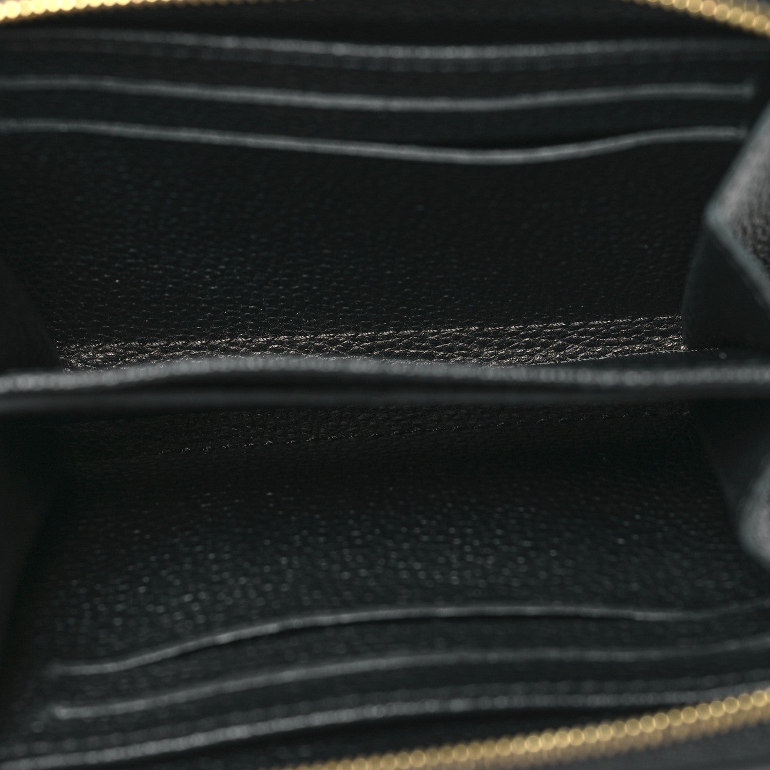 Louis Vuitton Empreinte Zippy Coin Purse Black 5 of 9