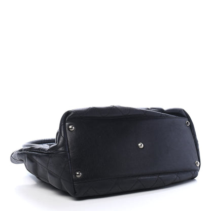 Chanel Calfskin Sloane Square Tote Black 4 of 9