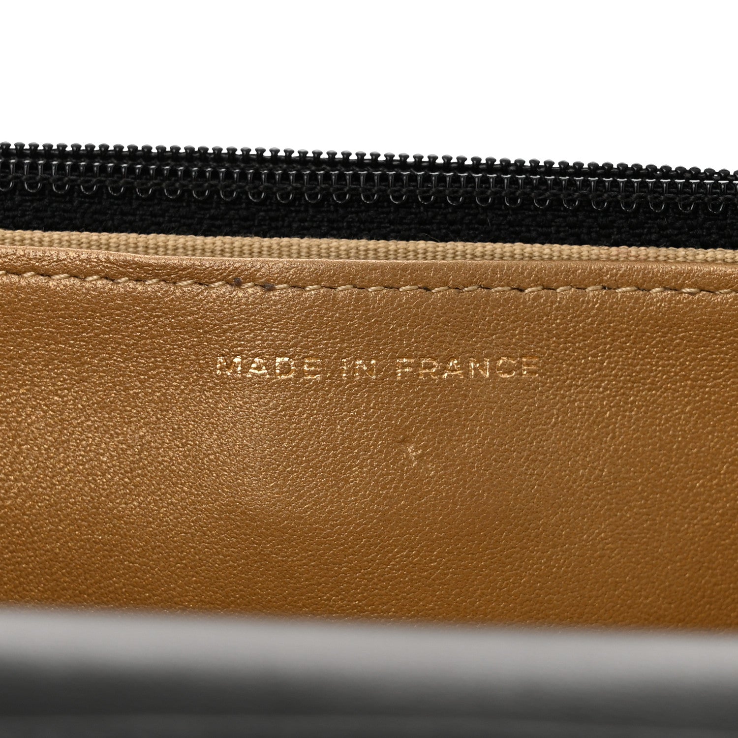 Chanel Lambskin Quilted CC Pearl Crush Wallet on Chain WOC Black 7 of 11