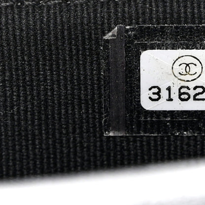 Chanel Lambskin Quilted Top Handle Flap Coin Purse With Chain Black 8 of 11