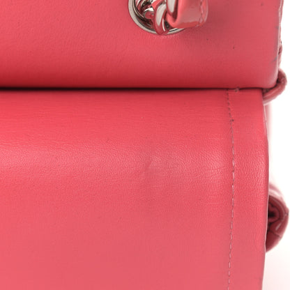 Chanel Patent Quilted Jumbo Double Flap Pink 13 of 14