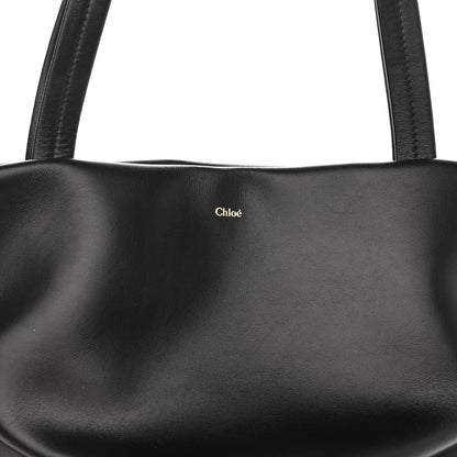 Chloe Calfskin Judy East West Tote Black 8 of 12