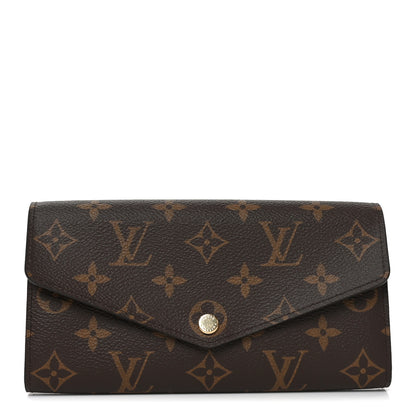 Louis Vuitton Monogram Sarah Wallet NM 1 of 7
