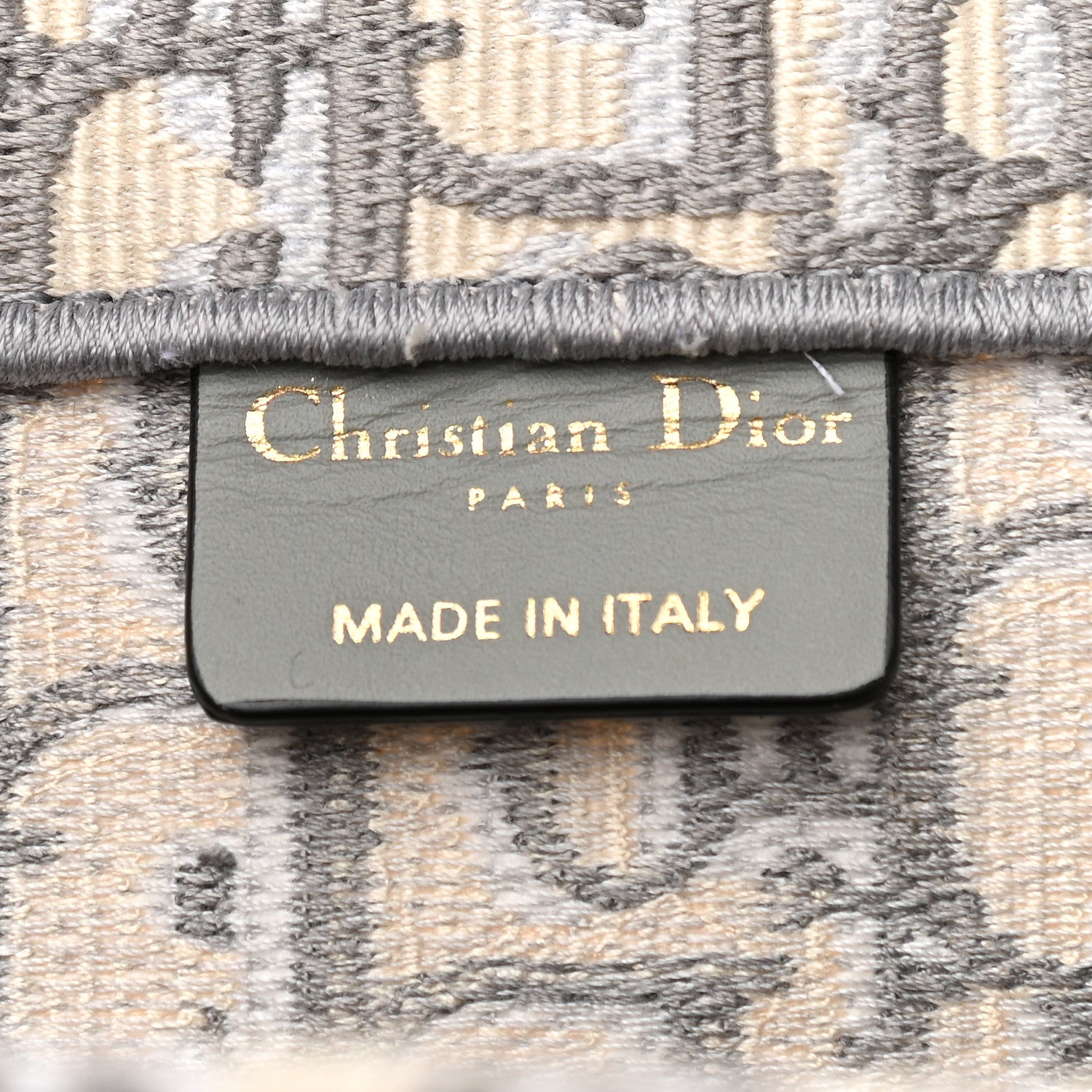 Christian Dior Oblique Medium Book Tote Grey 6 of 11