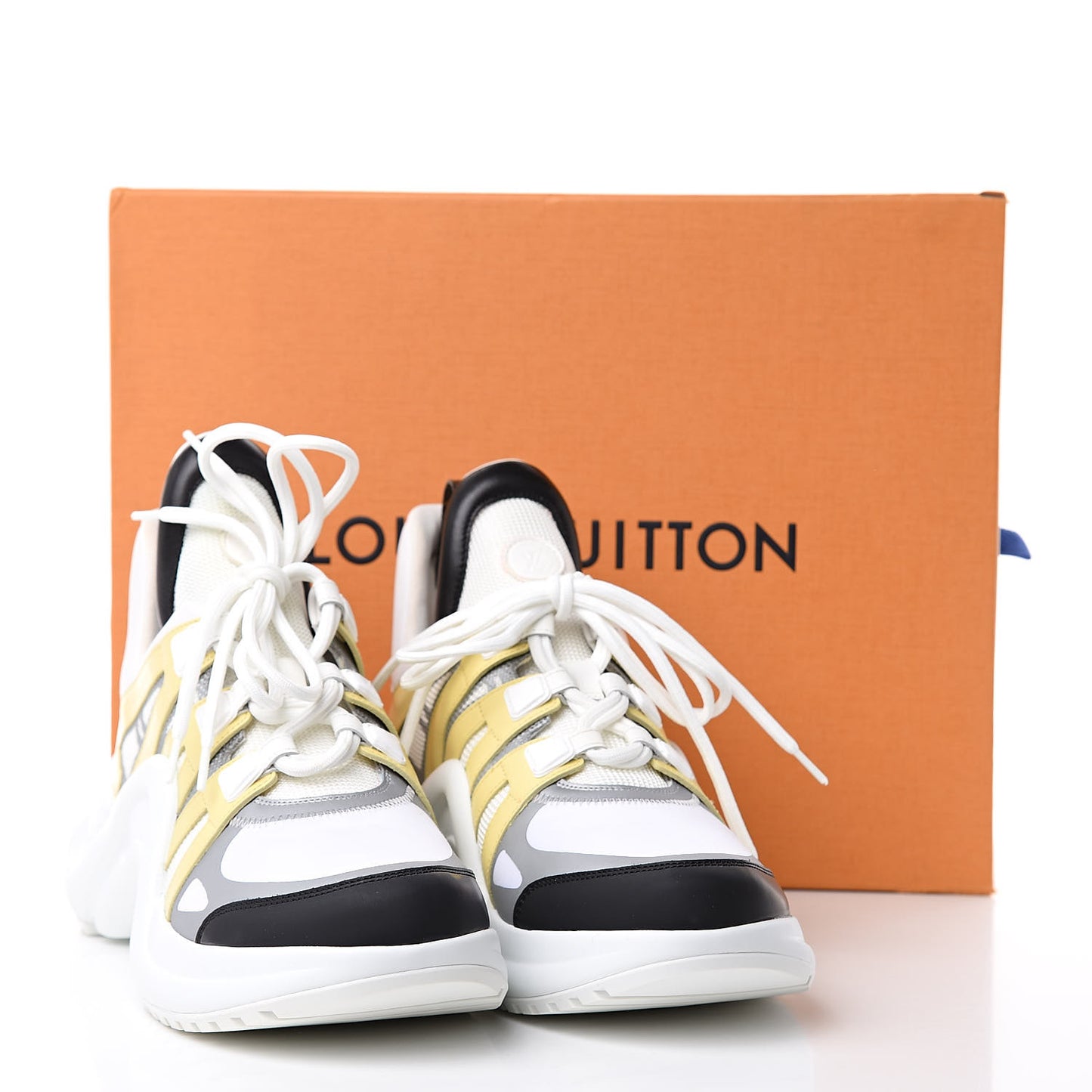 Calfskin Technical Nylon LV Archlight Sneakers 42