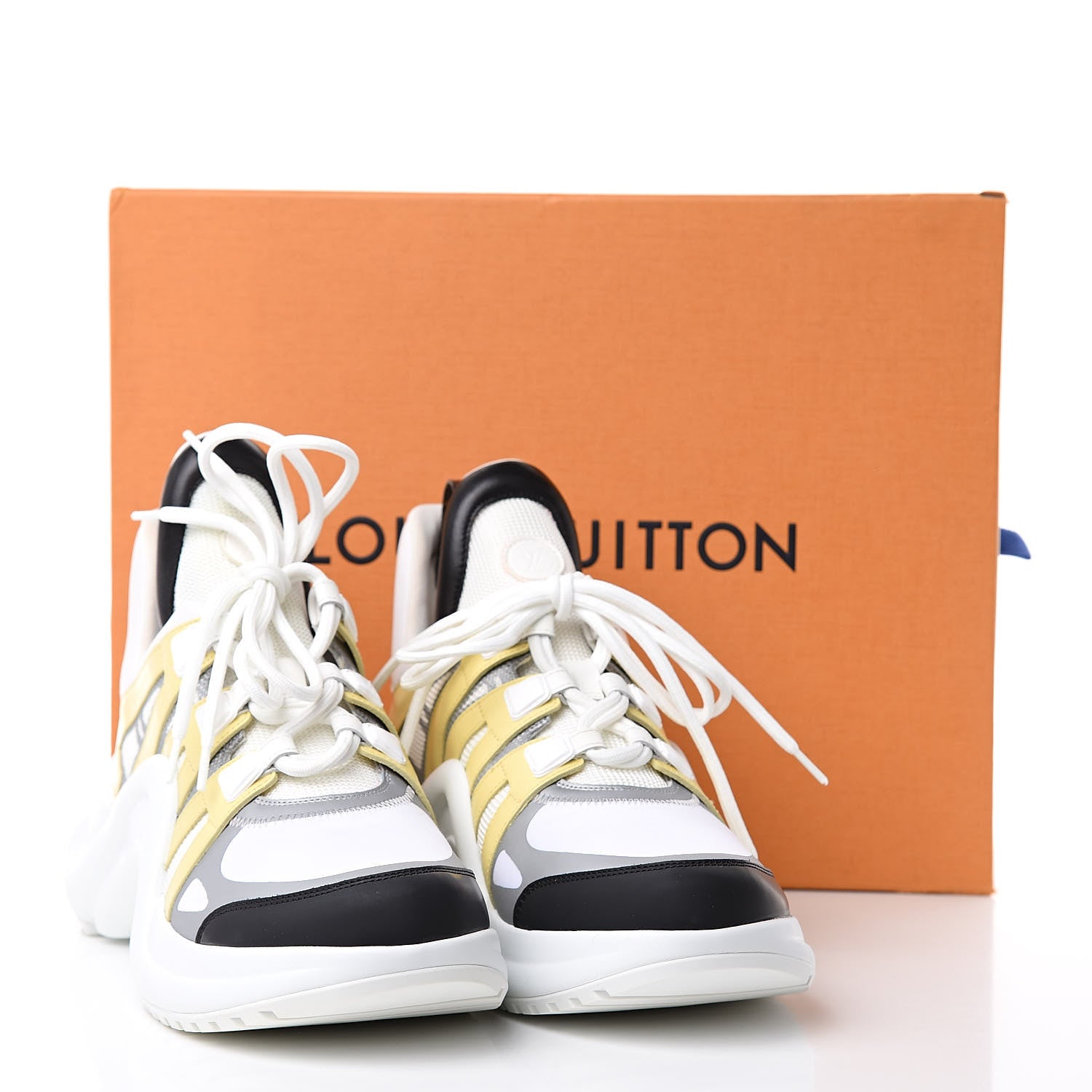 Louis Vuitton Calfskin Technical Nylon LV Archlight Sneakers 42 9 of 9