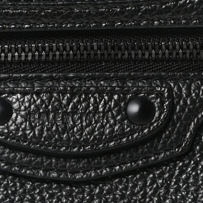 Balenciaga Grained Calfskin Neo Classic Black Hardware Mini City Black 7 of 9