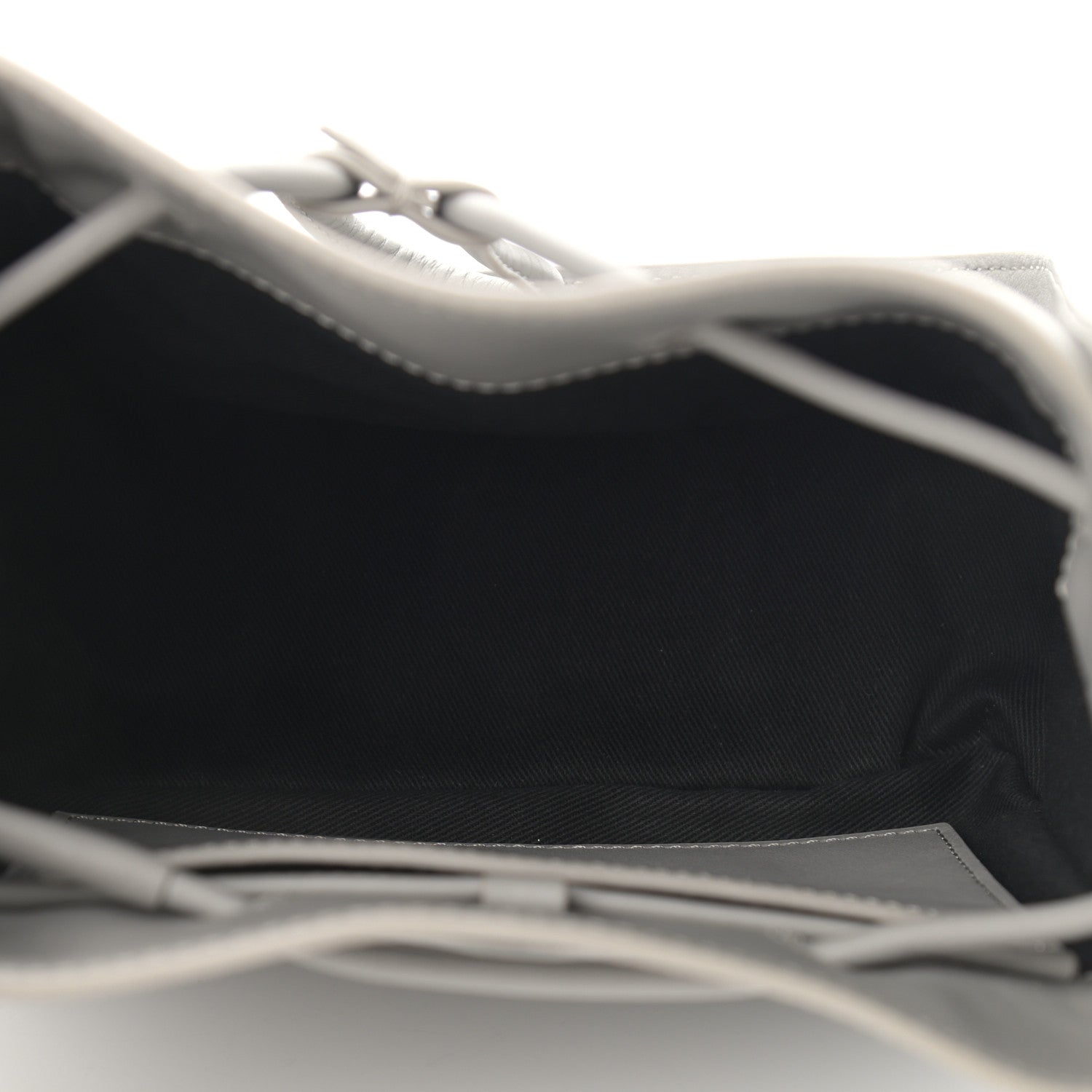 3.1 Phillip Lim Smooth Calfskin Mini Soleil Bucket Bag Grey 5 of 11