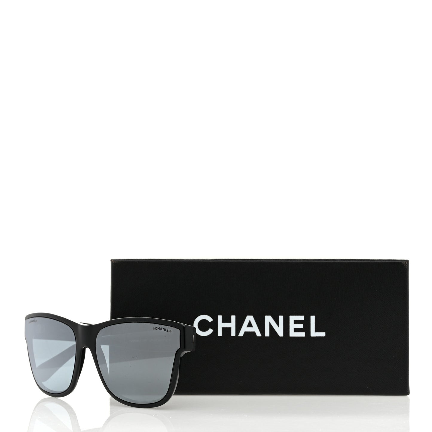Acetate Polarized Square CC Sunglasses 5380 Black