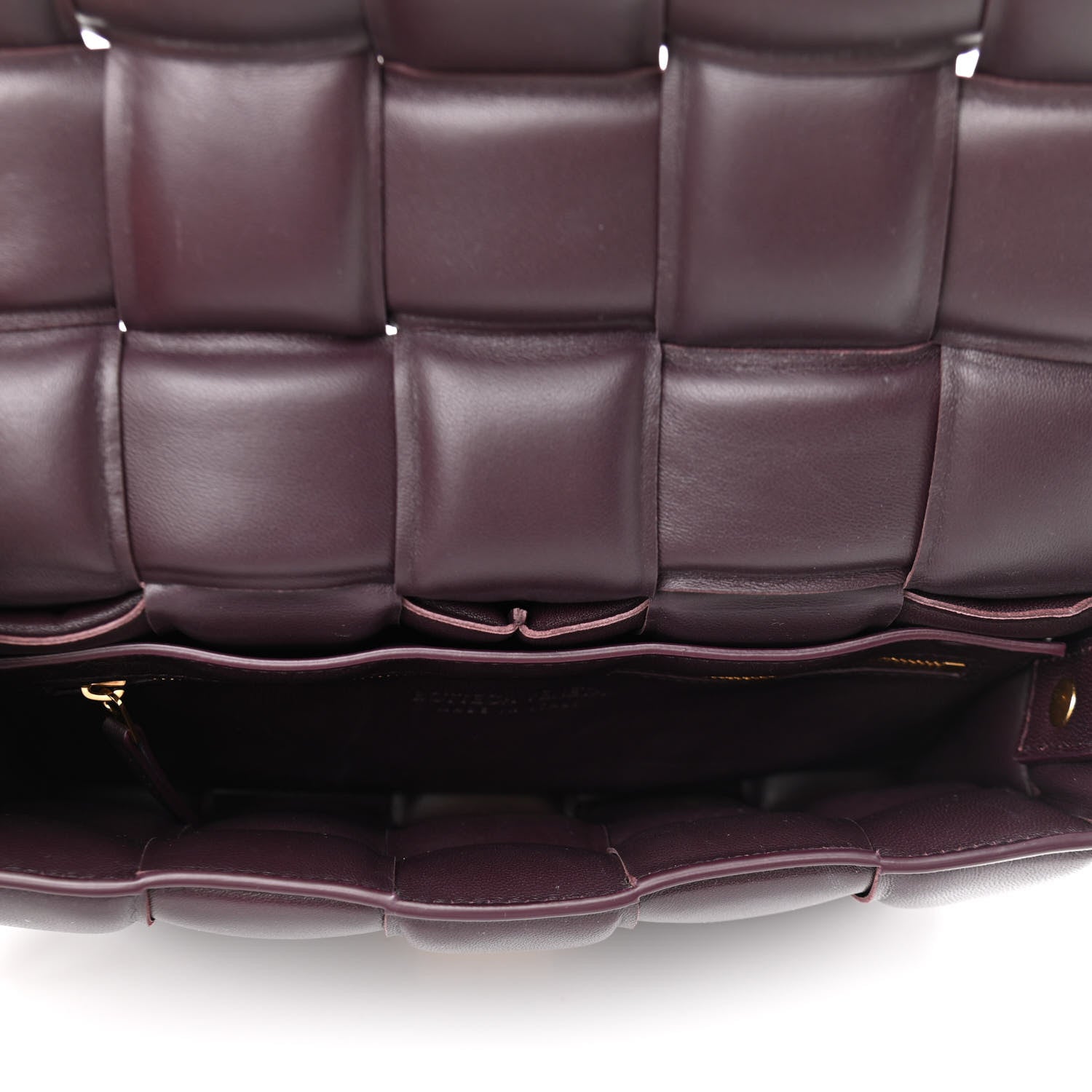 Bottega Veneta Nappa Maxi Intreccio Padded Cassette Crossbody Bag Grape 5 of 10
