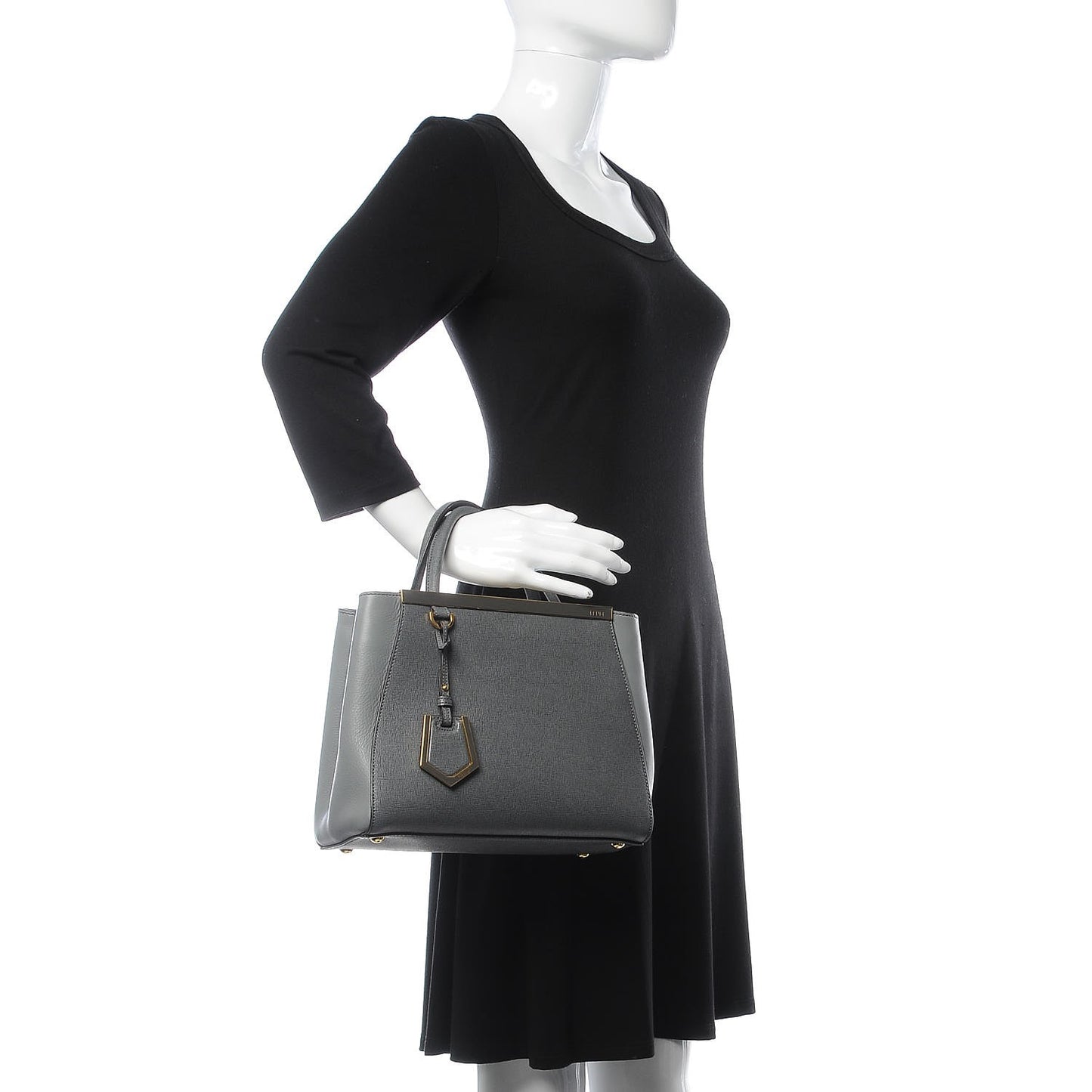 Vitello Elite Petite 2Jours Tote Grigio Grigio Chiaro
