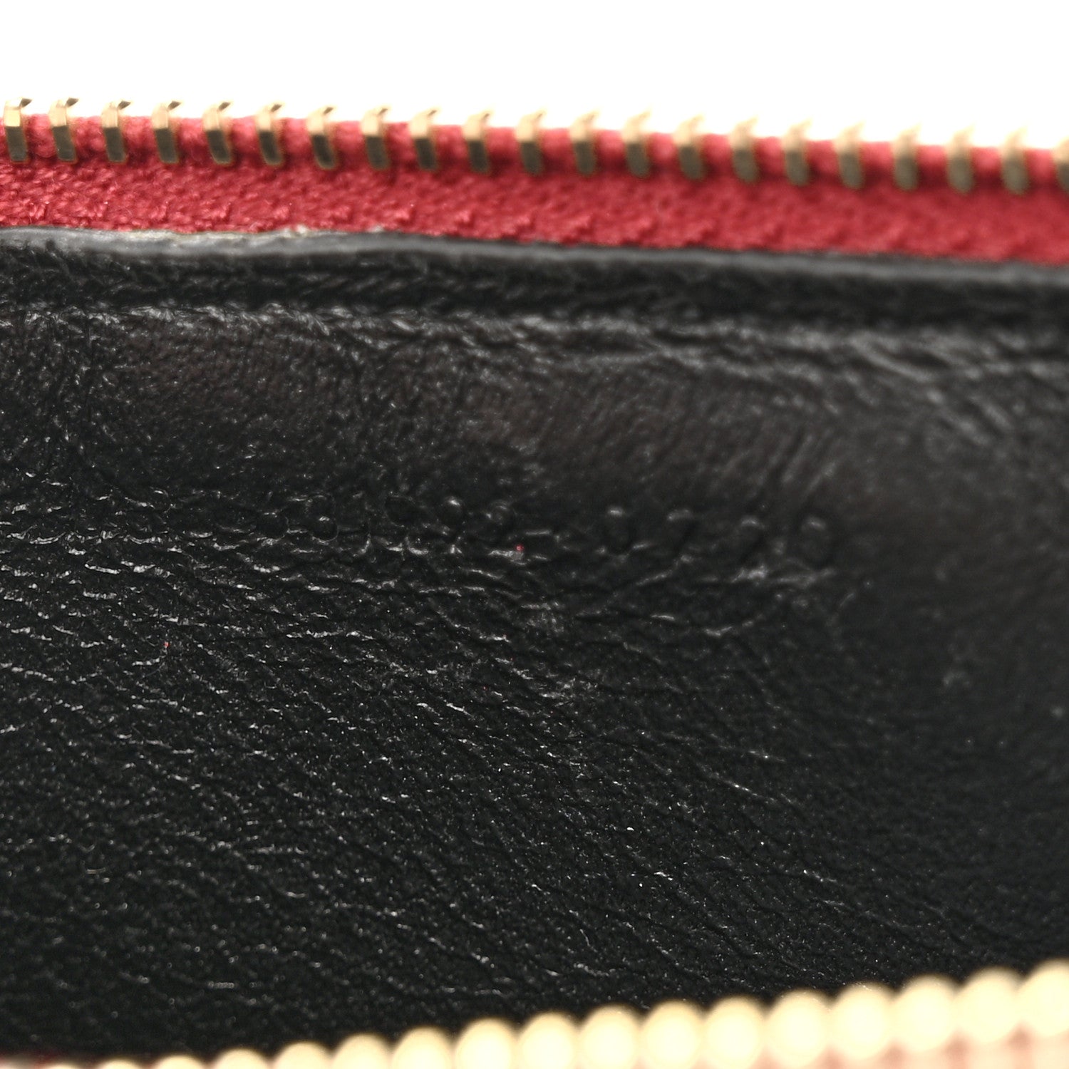 Saint Laurent Calfskin 5 Fragments Zip Pouch Card Holder Opyum Red 7 of 11