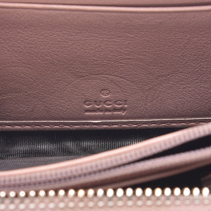 Gucci Patent Soho Compact Disco Zip Around Wallet Dark Cipria 6 of 12
