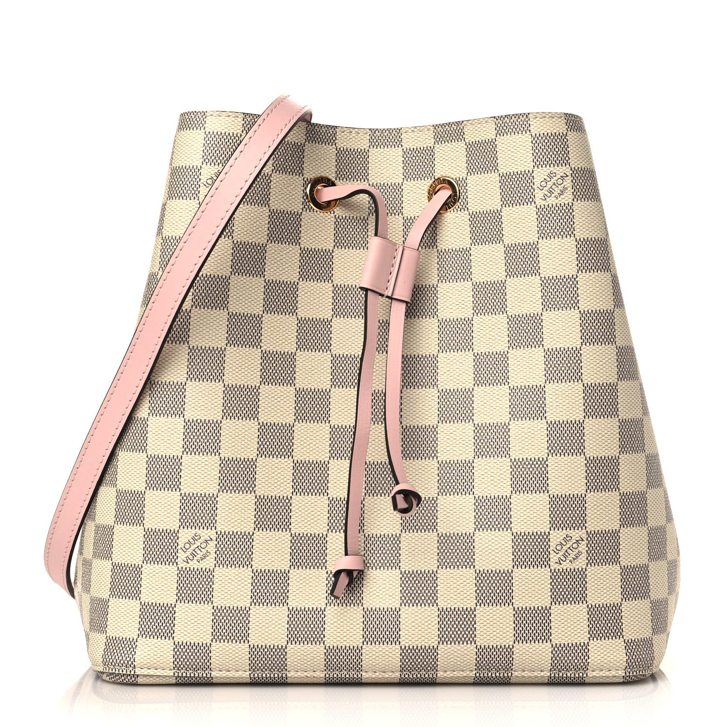 Louis Vuitton Damier Azur Neonoe MM Eau De Rose 1 of 9