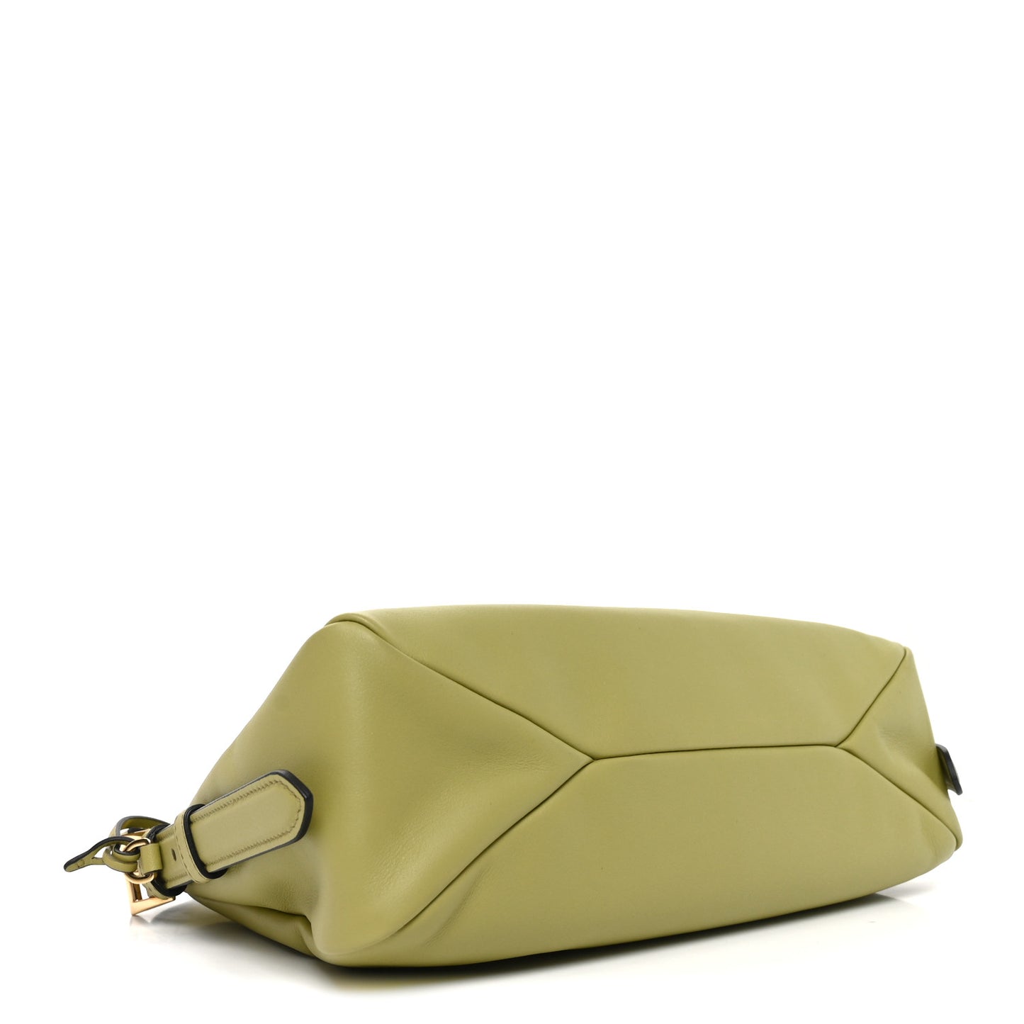 Soft Calfskin Medium Aimee Shoulder Bag Pistachio